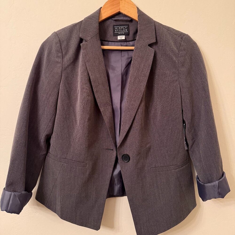 Gray Blazer